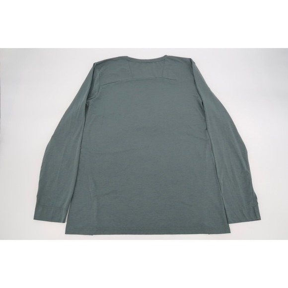 On Cloud Running Long Sleeve Comfort Long-T‎ Performance Shirt Green Men's Large - Picture 5 of 10